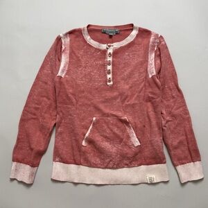 Red Thin Cotton Sweater